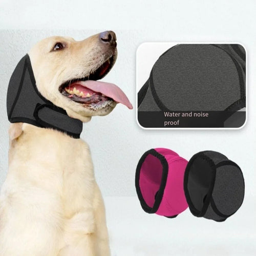 Dog Noise Reduction Hearing Protection Anti-Noise Calming Earmuff Waterproof Dog Soothing Headcover Shock Proof Dog Earmuffs New