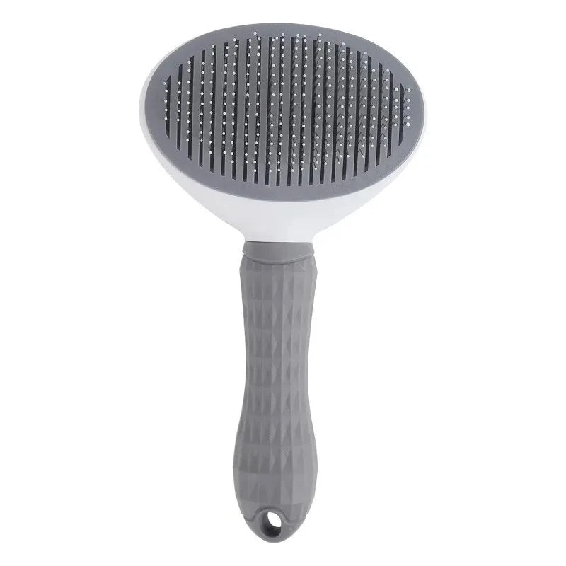 Self-Cleaning Pet Grooming Brush - Effortless Hair Remover for Dogs and Cats
